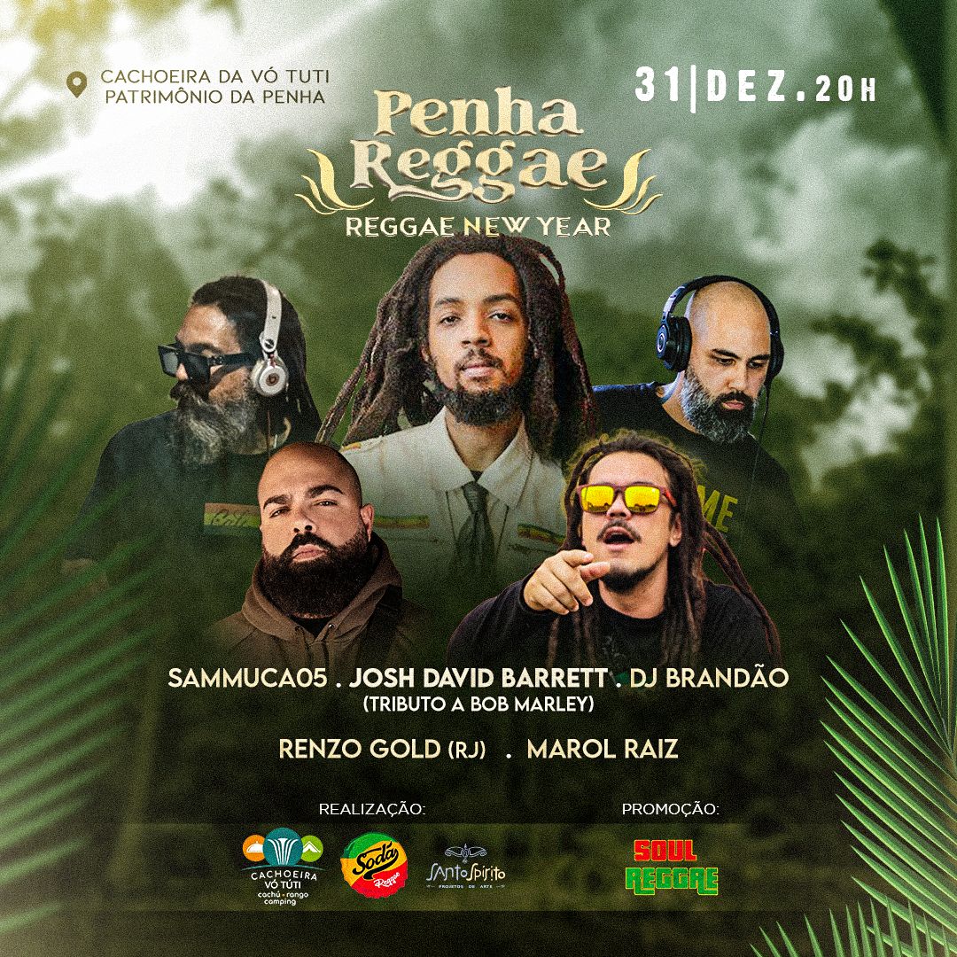 R Veillon Em Patrim Nio Da Penha Ser Tributo A Bob Marley Aqui