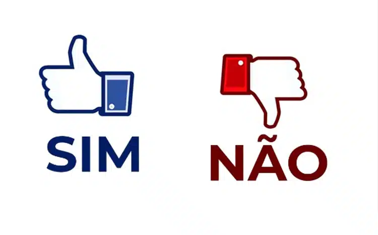 Sim e não