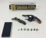 Polícia Civil de Guaçuí prende homem com duas armas de fogo