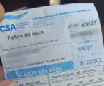 Mulher recebe conta de água do mês de abril de quase R$ 8 milhões