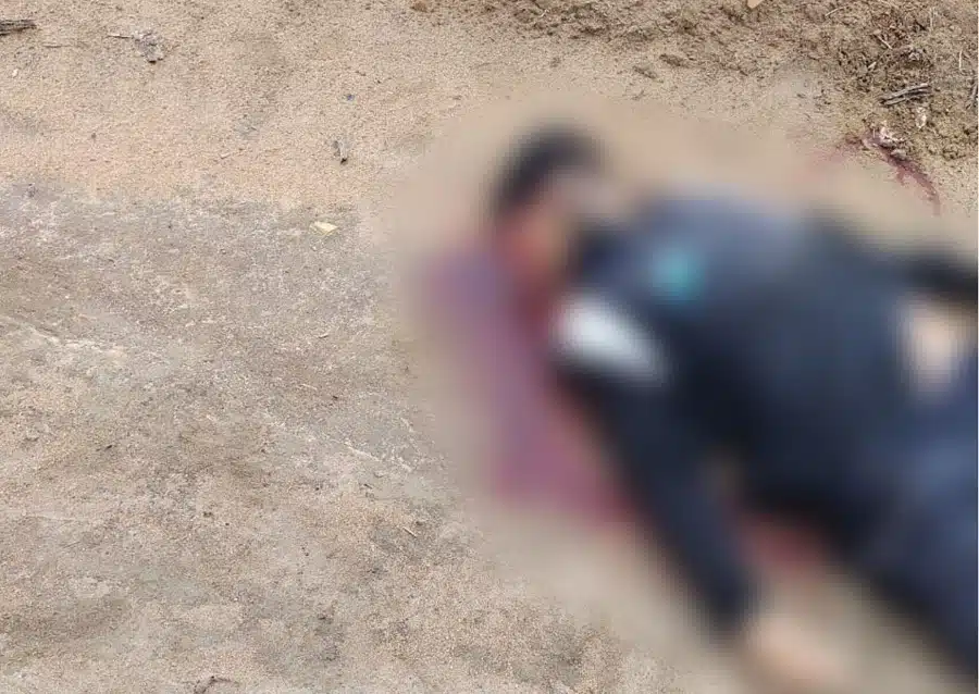 homem morto em Marataízes