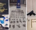 PM apreende foragidos, armas, drogas e munições na Grande Vitória