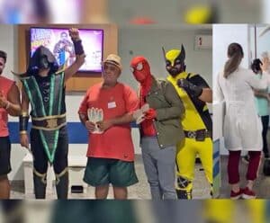 Páscoa no HIFA contou com coelhinho Hi Tech e super voluntários