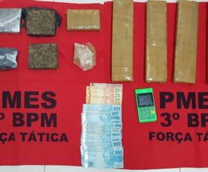 Traficantes são presos pela Polícia Militar em Alegre traficantes presos