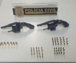 Polícia Civil apreende duas armas durante operação no Espírito Santo