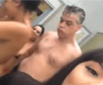 Vídeo íntimo de Fábio Assunção em festinha privê cercado de mulheres bomba na Web