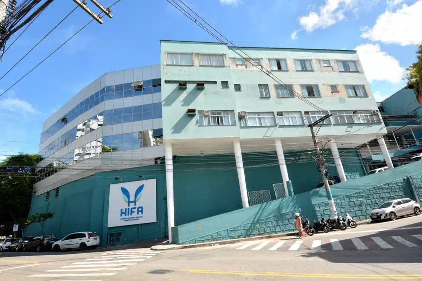 fachada do hospital HIFA