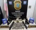 PC apreende armas e drogas em casa de suspeito de homicídios no ES