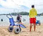 Praia Acessível: projeto ocorre às sextas e sábados em Vitória