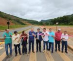 Governador inaugura obras de pavimentação asfáltica em Brejetuba