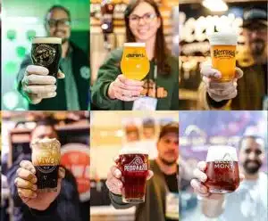Rota da Cerveja: 1 ano de dedicação à cena cervejeira capixaba rota da cerveja mostra na imagem diversos representantes de cervejarias artesanais
