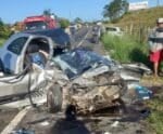 Bebê morre e outras cinco pessoas ficam feridas após grave acidente em Apiacá