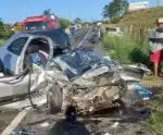 Bebê morre e outras cinco pessoas ficam feridas após grave acidente em Apiacá