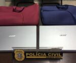 Polícia Civil de Guaçuí recupera notebooks furtados no Jardim de Infância