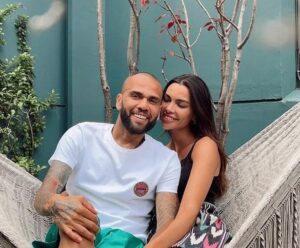 Daniel Alves e Joana Sanz