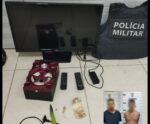 Mulher tem casa invadida e roubada em São José do Calçado e criminosos são presos pela PM