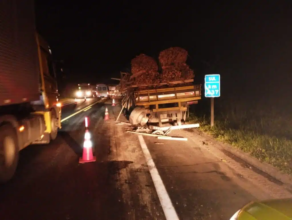 Acidente em Mimoso do Sul