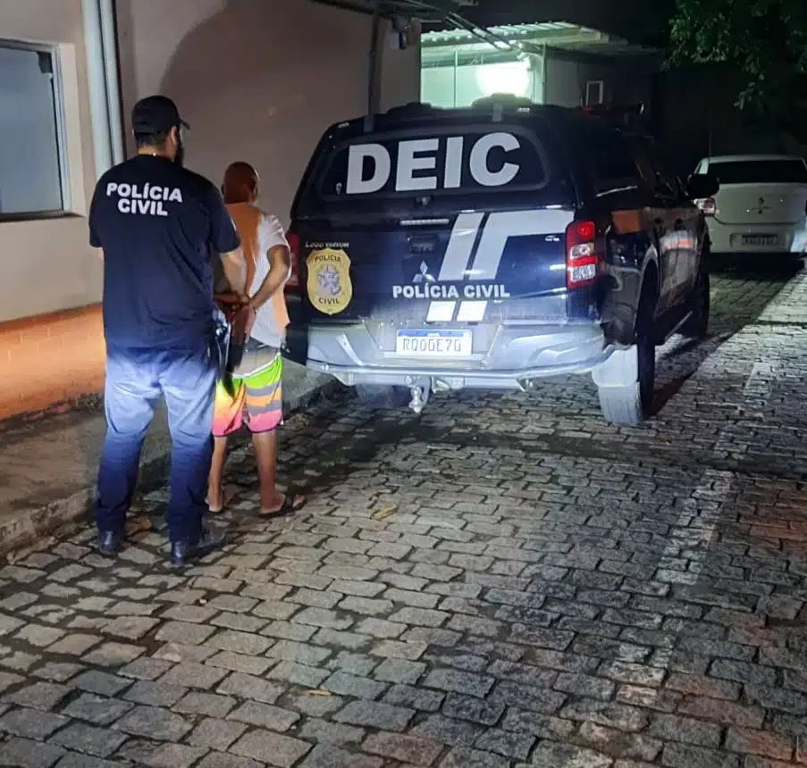 Casal de traficantes é preso pela Polícia Civil em Cachoeiro