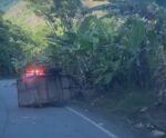 Equipe dos Barões da Pisadinha sofre acidente na ES 146 em Alfredo Chaves