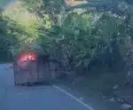 Equipe dos Barões da Pisadinha sofre acidente na ES 146 em Alfredo Chaves