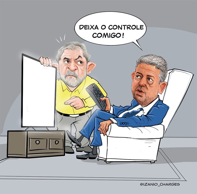 Charge: Izânio Façanha Charge: Izânio Façanha