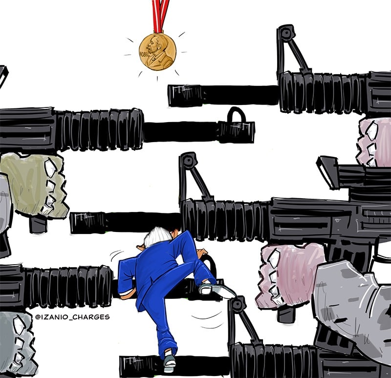 Charge: Izânio Façanha Charge: Izânio Façanha