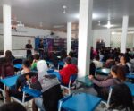 Polícia Civil de Guaçuí realiza palestras em escola sobre o uso indevido de redes sociais