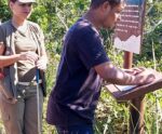 Trilha Cidadã permite que pessoas cegas conheçam o Parque Estadual