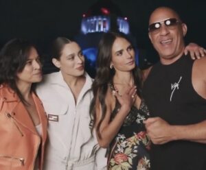 VÍDEO | Elenco de ‘Velozes e Furiosos 10’ canta ‘Cheguei’, de Ludmilla, e manda recado ao Brasil Velozes e Furiosos