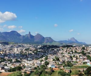 vista da cidade de Cachoeiro de Itapemirim