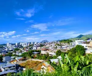 Terça-feira (06) de tempo aberto e calor no ES; veja as temperaturas vista da cidade de Cachoeiro de Itapemirim
