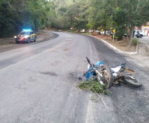 Mulher morre em acidente na 262 em Ibatiba Acidente em Ibatiba
