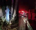 Acidente entre carro e caminhão deixa seis pessoas feridas em Vargem Alta
