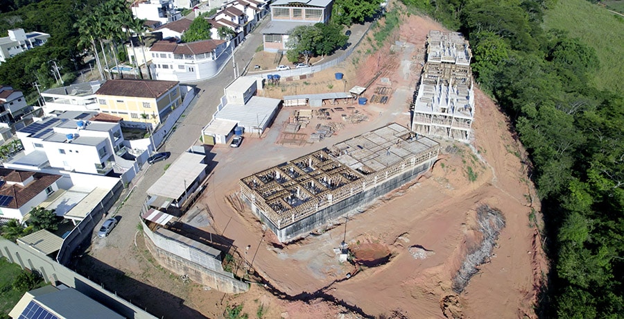 Com 20% de execução já alcançados, as obras do Vista Paraíso avançam a todo vapor Com 20% de execução já alcançados, as obras do Vista Paraíso avançam a todo vapor