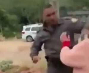 PM é afastado por agredir idosa de 70 anos e vira alvo de inquérito