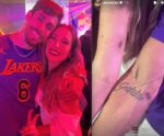 Amanda e Cara de Sapato fazem tatuagem juntos