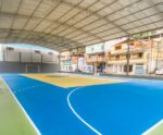 Prefeitura revitaliza quadra esportiva no bairro Coronel Borges