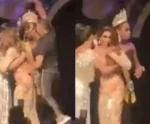 VÍDEO | Marido não aceita resultado e tenta impedir coroação do Miss Gay