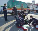Unimed Sul Capixaba realiza simulação de incêndio com vítimas