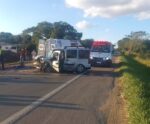 Acidente entre dois veículos no ES deixa feridos na BR-101