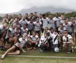 Menino Guilherme visita jogadores no CT do Vasco