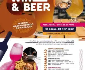 Programação da feira gastronômica em Pedra Menina segue neste sábado (1°)