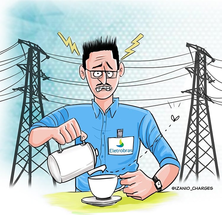 Charge: Izânio Façanha Charge: Izânio Façanha