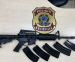 Polícia Federal apreende fuzil durante operação no Espírito Santo