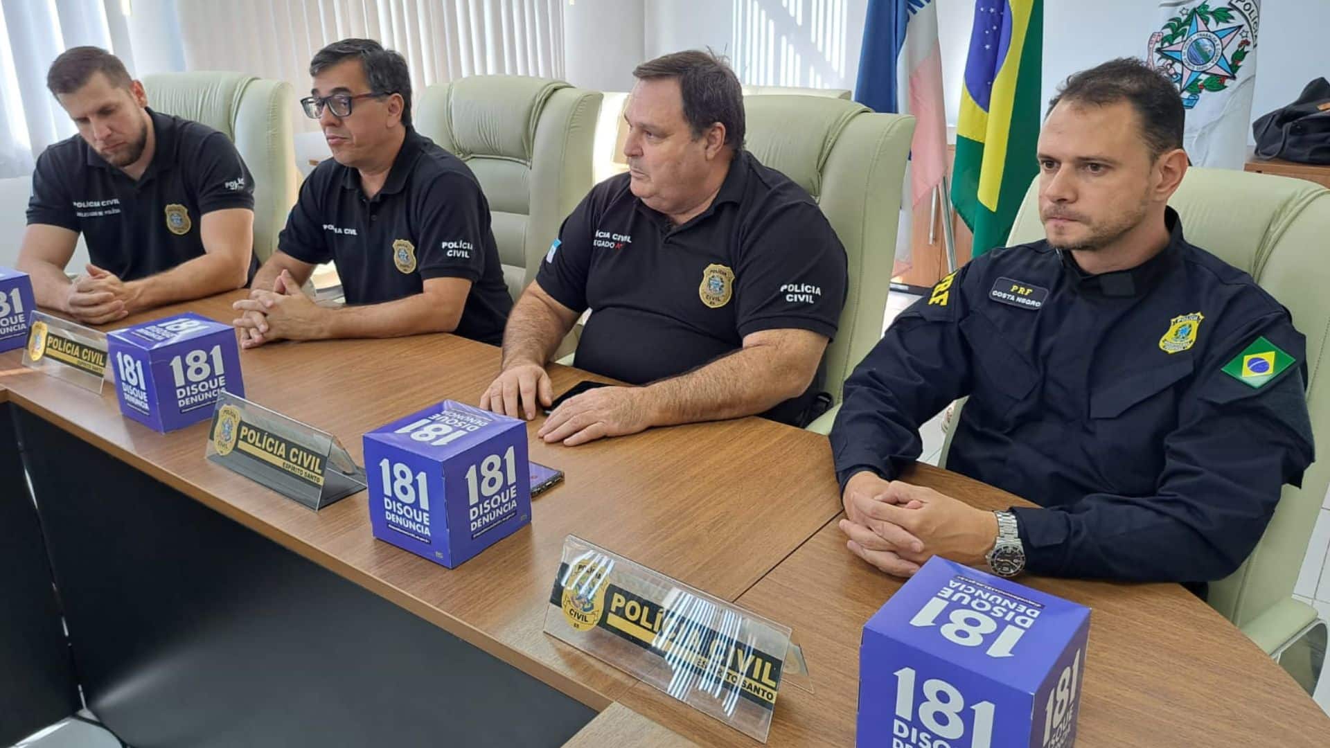 Foto: Polícia Civil do ES Foto: Polícia Civil do ES