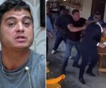 VÍDEO | Ex-BBB Dhomini agride dono de bar com socos e chutes
