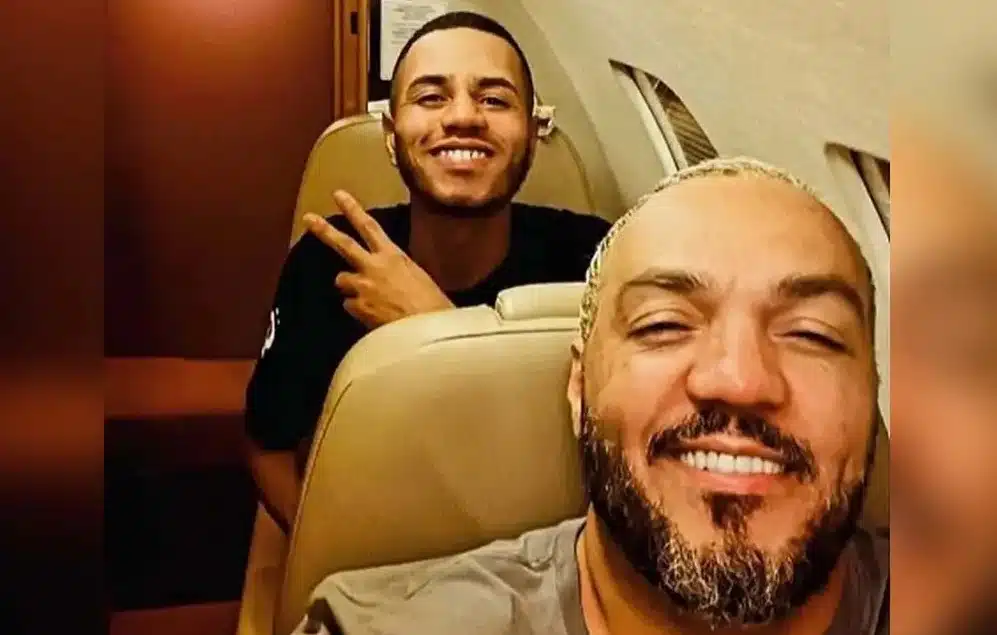 Filho do cantor Belo