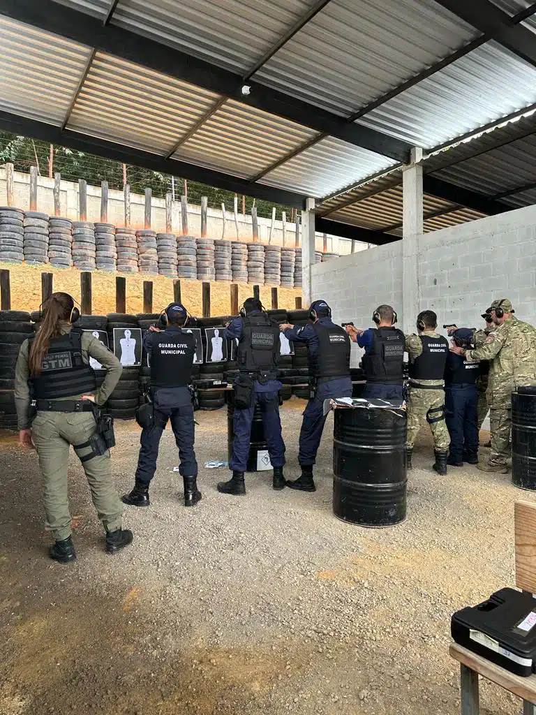 Guardas Municipal de Anchieta participa de última capacitação antes de receber armas de fogo