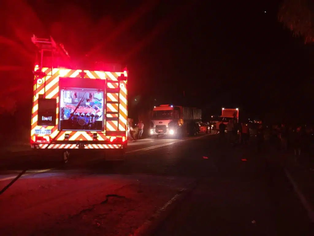 Acidente na BR 262, em Muniz Freire, deixa oito feridos
