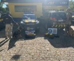 PRF apreende 67 tabletes de maconha em dois ônibus no Espírito Santo